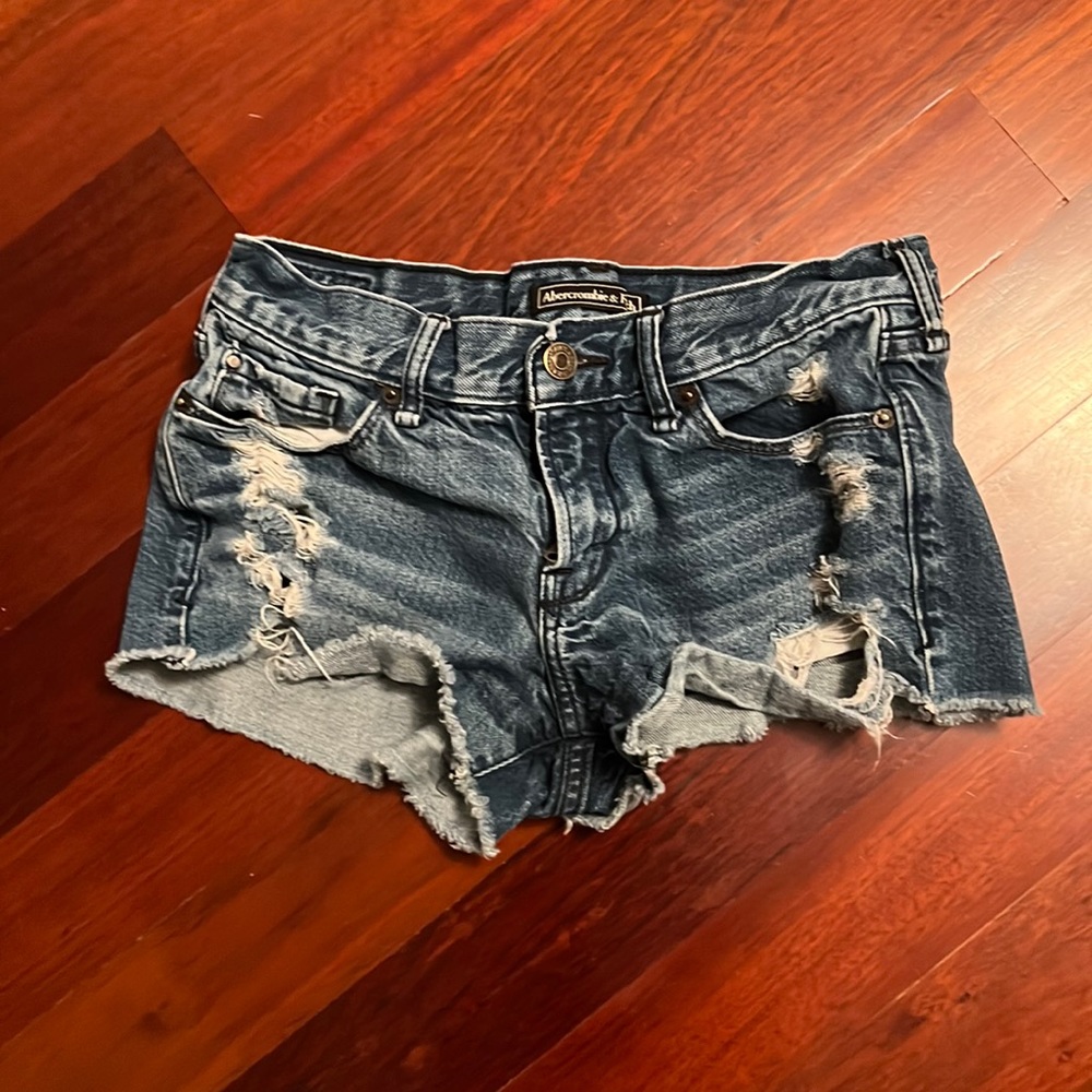 ABERCROMBIE DENIM JEAN SHORTS
